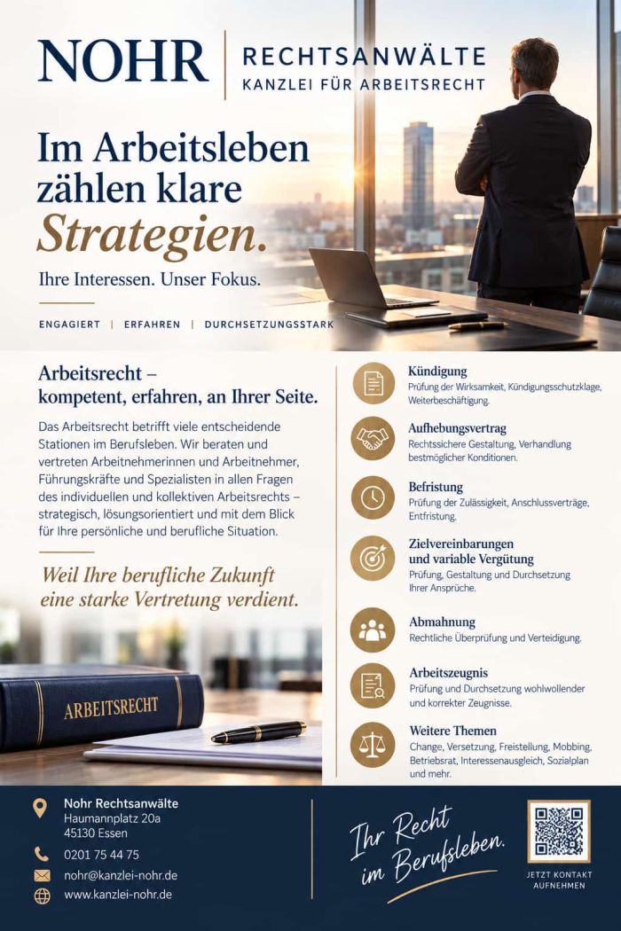 Nohr Arbeitsrecht